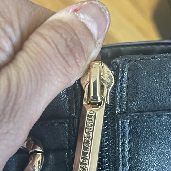 KARL LAGERFELD PARIS Palmer Combat Boot Size 6 - Picture 11 of 13